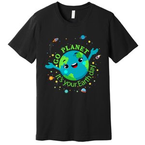 Cute Mother Earth Day Save Our Planet Premium T-Shirt