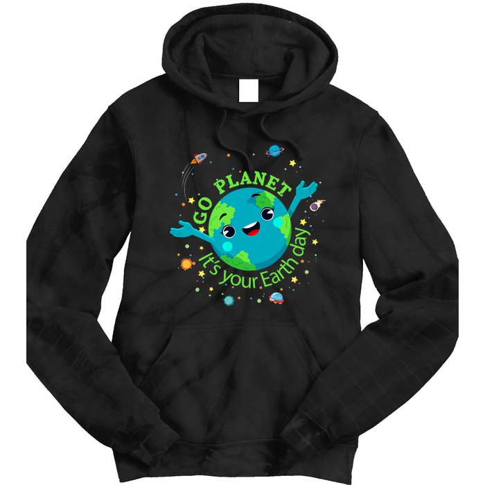 Cute Mother Earth Day Save Our Planet Tie Dye Hoodie