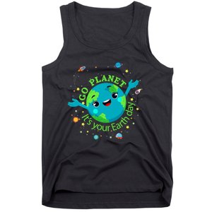 Cute Mother Earth Day Save Our Planet Tank Top