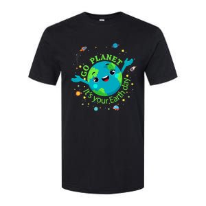 Cute Mother Earth Day Save Our Planet Softstyle CVC T-Shirt