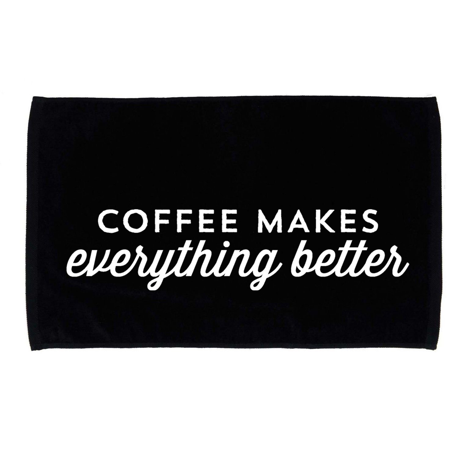 Coffee Makes Everything Better Microfiber Hand Towel