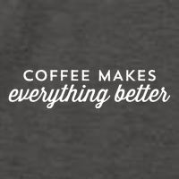 Coffee Makes Everything Better Vector Backpack