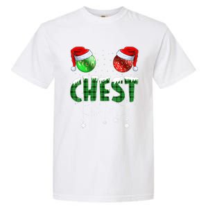 Chestnuts Matching Family Funny Chest Nuts Christmas Couples Garment-Dyed Heavyweight T-Shirt