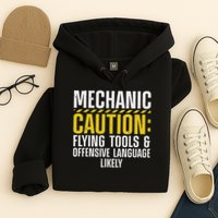 Cool Mechanic For Men Drag Race Automobile Garage Enthusiast Hoodie