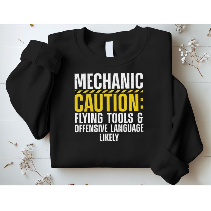 Cool Mechanic For Men Drag Race Automobile Garage Enthusiast Sweatshirt