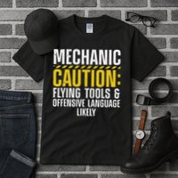 Cool Mechanic For Men Drag Race Automobile Garage Enthusiast Tall T-Shirt