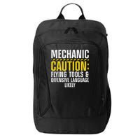 Cool Mechanic For Men Drag Race Automobile Garage Enthusiast City Backpack