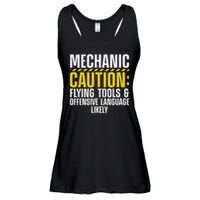Cool Mechanic For Men Drag Race Automobile Garage Enthusiast Ladies Essential Flowy Tank