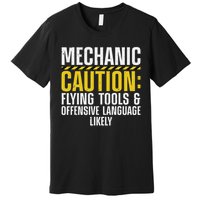 Cool Mechanic For Men Drag Race Automobile Garage Enthusiast Premium T-Shirt