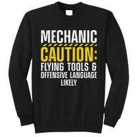 Cool Mechanic For Men Drag Race Automobile Garage Enthusiast Tall Sweatshirt