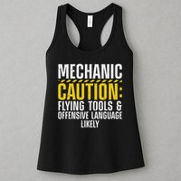 Cool Mechanic For Men Drag Race Automobile Garage Enthusiast Womens Tank Top