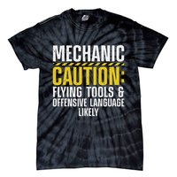 Cool Mechanic For Men Drag Race Automobile Garage Enthusiast Tie-Dye T-Shirt