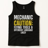 Cool Mechanic For Men Drag Race Automobile Garage Enthusiast Tank Top