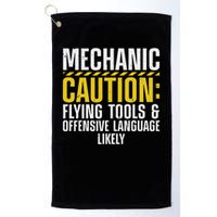 Cool Mechanic For Men Drag Race Automobile Garage Enthusiast Golf Towel
