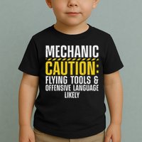 Cool Mechanic For Men Drag Race Automobile Garage Enthusiast Toddler T-Shirt