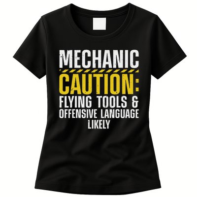Cool Mechanic For Men Drag Race Automobile Garage Enthusiast Womens T-Shirt