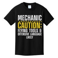 Cool Mechanic For Men Drag Race Automobile Garage Enthusiast Kids T-Shirt