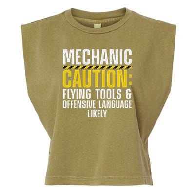 Cool Mechanic For Men Drag Race Automobile Garage Enthusiast Garment-Dyed Women's Muscle Tee