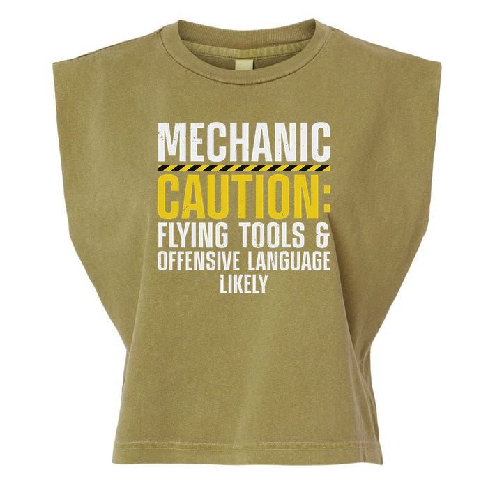 Cool Mechanic For Men Drag Race Automobile Garage Enthusiast Garment-Dyed Women's Muscle Tee