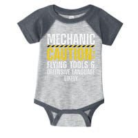 Cool Mechanic For Men Drag Race Automobile Garage Enthusiast Infant Baby Jersey Bodysuit