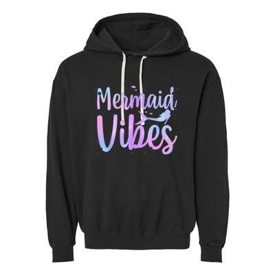 Cute Mermaid For Women Girls Mythical Creature Mermaid Lover Garment-Dyed Fleece Hoodie