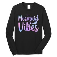 Cute Mermaid For Women Girls Mythical Creature Mermaid Lover Long Sleeve Shirt