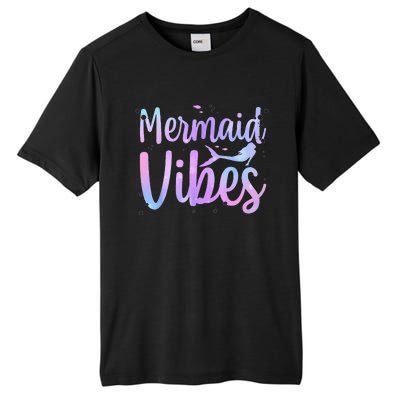 Cute Mermaid For Women Girls Mythical Creature Mermaid Lover Tall Fusion ChromaSoft Performance T-Shirt