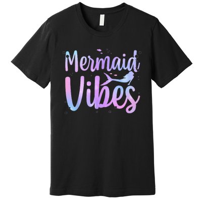 Cute Mermaid For Women Girls Mythical Creature Mermaid Lover Premium T-Shirt