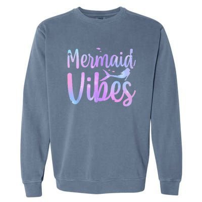 Cute Mermaid For Women Girls Mythical Creature Mermaid Lover Garment-Dyed Sweatshirt