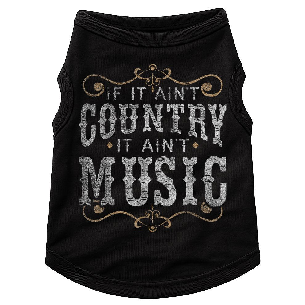 Country Music Fan Country Musician Country Music Lover Doggie Tank