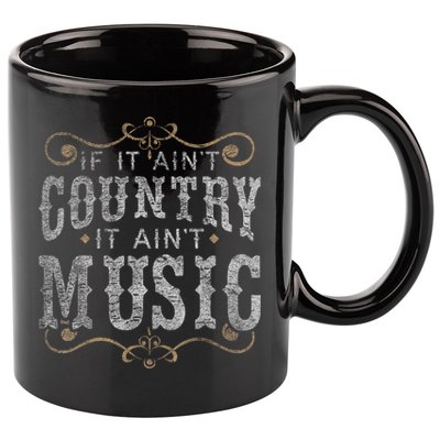 Country Music Fan Country Musician Country Music Lover 11oz C Handle Ceramic Mug
