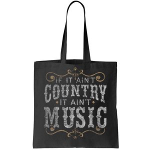 Country Music Fan Country Musician Country Music Lover Tote Bag