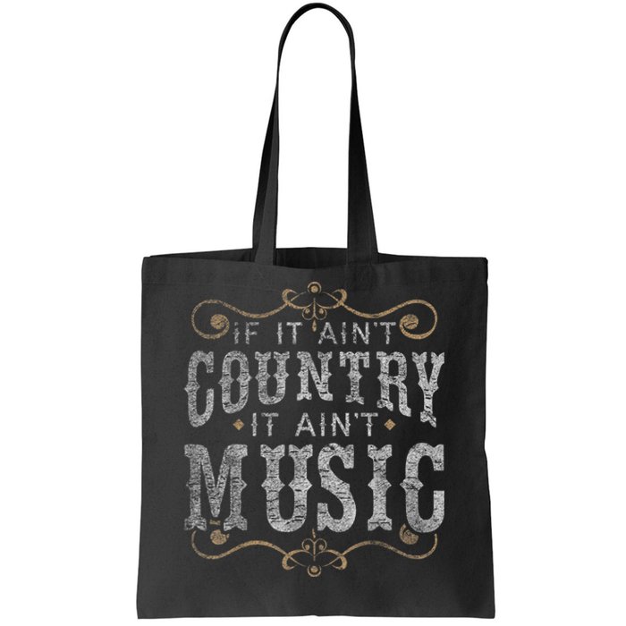 Country Music Fan Country Musician Country Music Lover Tote Bag