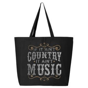 Country Music Fan Country Musician Country Music Lover 25L Jumbo Tote