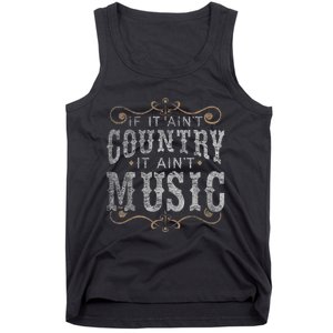 Country Music Fan Country Musician Country Music Lover Tank Top