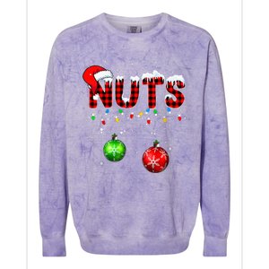 Chestnuts Matching Family Funny Chest Nuts Christmas Colorblast Crewneck Sweatshirt