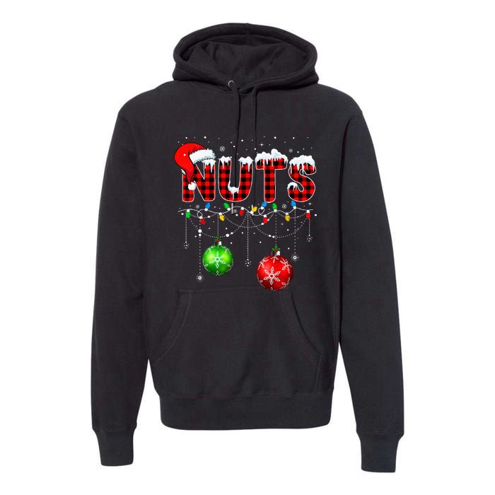 Chestnuts Matching Family Funny Chest Nuts Christmas Premium Hoodie