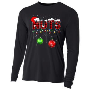 Chestnuts Matching Family Funny Chest Nuts Christmas Cooling Performance Long Sleeve Crew