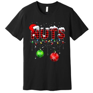 Chestnuts Matching Family Funny Chest Nuts Christmas Premium T-Shirt