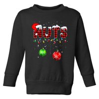 Chestnuts Matching Family Funny Chest Nuts Christmas Toddler Sweatshirt