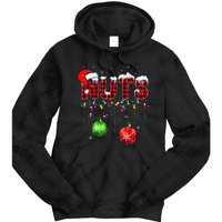 Chestnuts Matching Family Funny Chest Nuts Christmas Tie Dye Hoodie