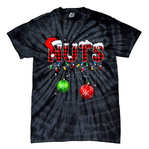 Chestnuts Matching Family Funny Chest Nuts Christmas Tie-Dye T-Shirt