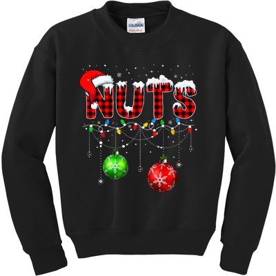 Chestnuts Matching Family Funny Chest Nuts Christmas Kids Sweatshirt