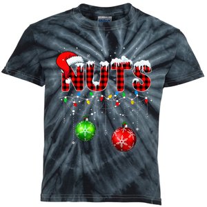 Chestnuts Matching Family Funny Chest Nuts Christmas Kids Tie-Dye T-Shirt