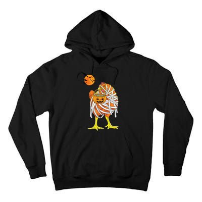 Chicken Mummy Funny Halloween Farmer Tall Hoodie