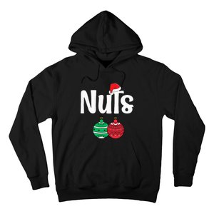 Chestnuts Matching Family Funny Chest Nuts Christmas Couples  Hoodie