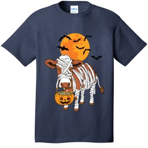 Cow Mummy Funny Halloween Farmer T-Shirt