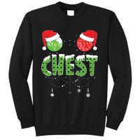 Chestnuts Matching Family Funny Chest Nuts Christmas Couples Sweatshirt