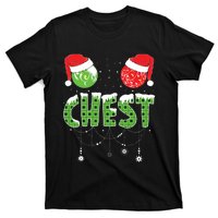 Chestnuts Matching Family Funny Chest Nuts Christmas Couples T-Shirt