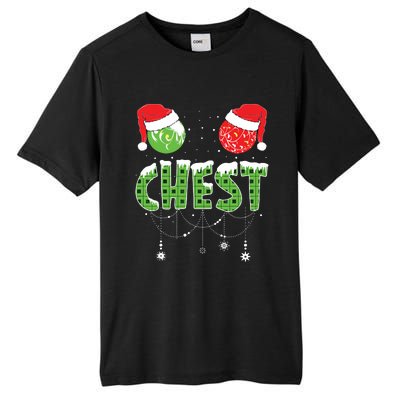 Chestnuts Matching Family Funny Chest Nuts Christmas Couples Tall Fusion ChromaSoft Performance T-Shirt